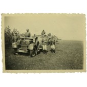 Infanterie HQ's commando Mercedes Kübelwagen